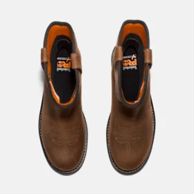 True Grit Pull-on-Arbeitsstiefel für Herren mit Verbundstoff-Zehenkappe, wasserdicht