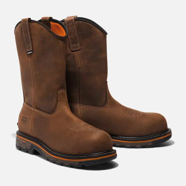 True Grit Pull-on-Arbeitsstiefel für Herren mit Verbundstoff-Zehenkappe, wasserdicht True Grit Pull-on-Arbeitsstiefel für Herren mit Verbundstoff-Zehenkappe, wasserdicht