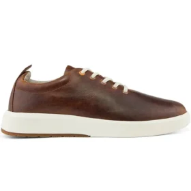 Truecloud Ek+ Leder-Sneaker „Braun“