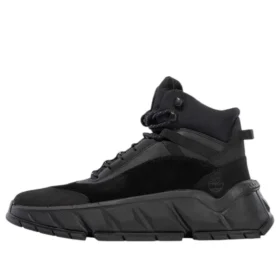 Turbo Low Wandersneaker „Schwarz Nubuck“