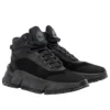 Turbo Low Wandersneaker „Schwarz Nubuck“
