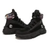 Turbo Sneaker Stiefel „Schwarz Nubuck“