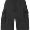 Twill-Cargo-Shorts „Schwarz“