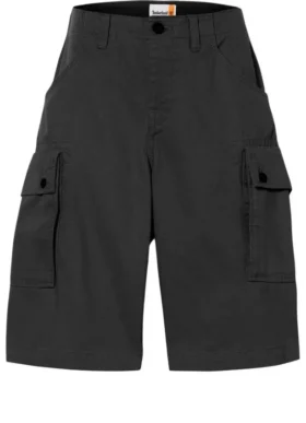 Twill-Cargo-Shorts „Schwarz“