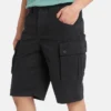 Twill-Cargo-Shorts „Schwarz“