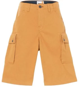 Twill-Cargo-Shorts „Tan“