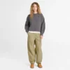 Utility-Hose aus Baumwoll-Leinen für Damen Utility-Hose aus Baumwoll-Leinen für Damen