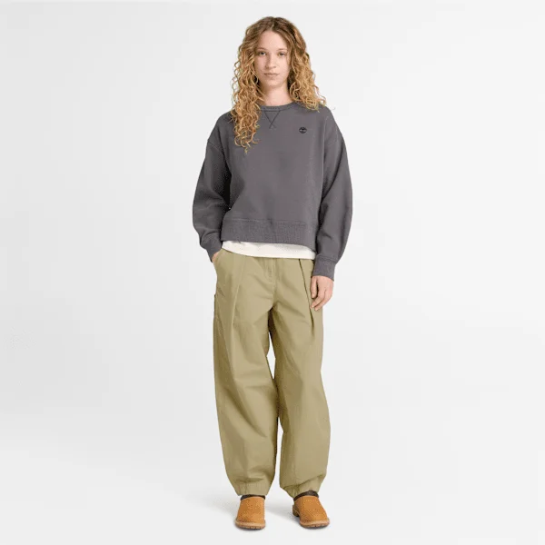 Utility-Hose aus Baumwoll-Leinen für Damen Utility-Hose aus Baumwoll-Leinen für Damen