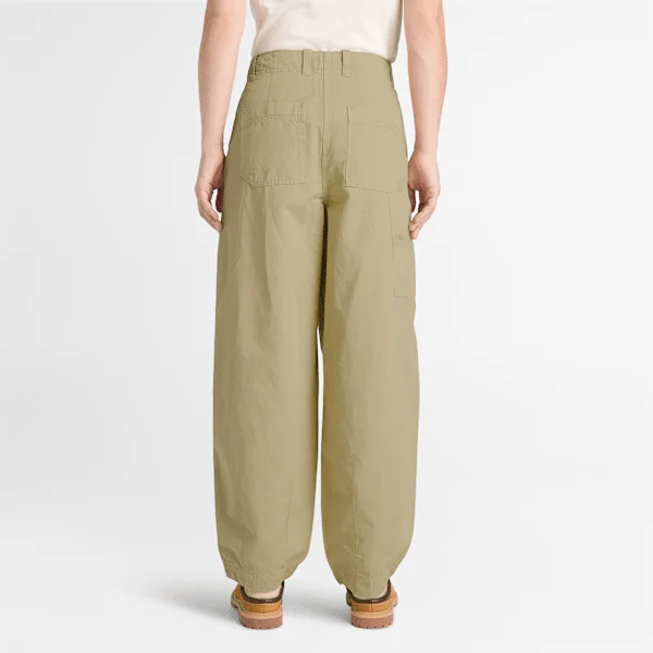 Utility-Hose aus Baumwoll-Leinen für Damen Utility-Hose aus Baumwoll-Leinen für Damen
