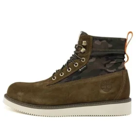 Vibram 6-Inch Premium-Stiefel mit breiter Passform „Olivgrün“