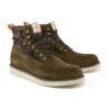 Vibram 6-Inch Premium-Stiefel mit breiter Passform „Olivgrün“