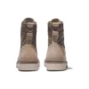 Vibram wasserdichte Stiefel aus Leder und Stoff „Beige Suede“