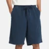 Washed Heavy Twill Carpenter Shorts „Navy“
