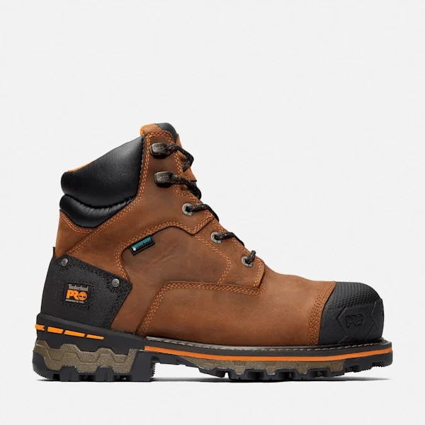 Wasserdichte Arbeitsstiefel „Boondock 6-in Comp-Toe“ für Herren – Braun Wasserdichte Arbeitsstiefel „Boondock 6-in Comp-Toe“ für Herren – Braun