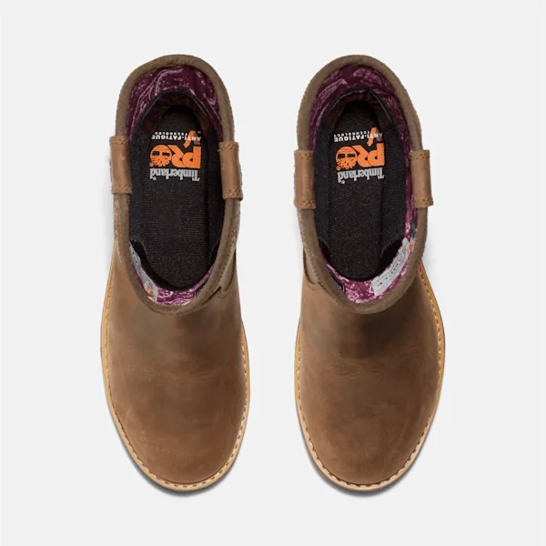Wasserdichte Arbeitsstiefel für Damen, Ashlar Pull-On, mit Zehenschutzkappe Wasserdichte Arbeitsstiefel für Damen, Ashlar Pull-On, mit Zehenschutzkappe