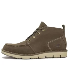 Westmore Moc Toe Chukka-Stiefel „Olivgrünes Nubukleder“