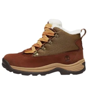 White Ledge wasserdichter Schneestiefel „Braun Gold“