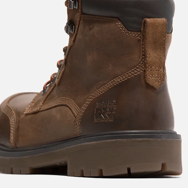 Whitman 6-Inch-Arbeitsstiefel für Herren mit Sicherheitszehenkappe – Dunkelbraun Whitman 6-Inch-Arbeitsstiefel für Herren mit Sicherheitszehenkappe – Dunkelbraun