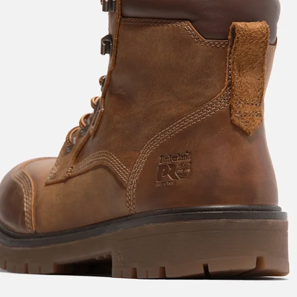 Whitman 6-Inch Soft Toe Work Boots für Herren – Mittelbraun Whitman 6-Inch Soft Toe Work Boots für Herren – Mittelbraun