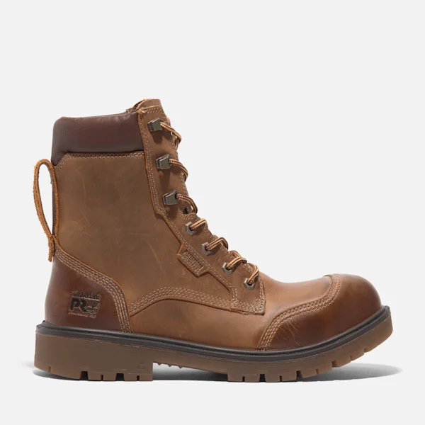 Whitman 8-Zoll-Arbeitsstiefel für Herren mit Verbundstoff-Zehenkappe – Braun Whitman 8-Zoll-Arbeitsstiefel für Herren mit Verbundstoff-Zehenkappe – Braun