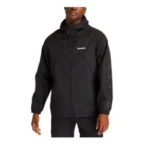 Windjacke mit durchgehendem Reißverschluss „Schwarz“